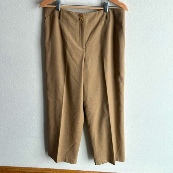 TALBOTS Petites 100% Italian Wool Trouser Pants Size 12 - Picture 1 of 8